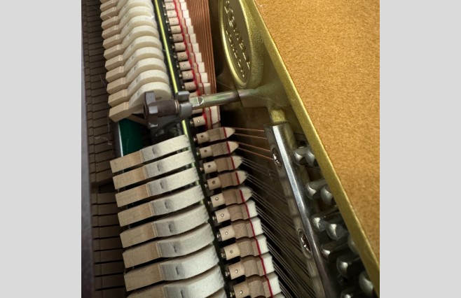 Kemble Cambridge Upright Piano | Satin Mahogany Finish | UK Delivery In Days | Warranty | P/X | Finance Options | Includes Stool, Home Tuning | Used | Serial Number 291351 - Image 12